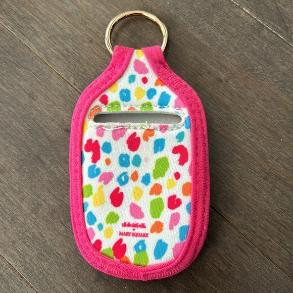 ALL SHE WROTE NOTES Confetti Happiness Bundle Hand Sanitizer Pouch Wrist Keyring - Picture 4 of 8